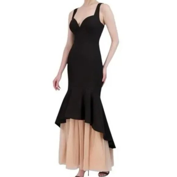 BCBGMaxAzria Black Gown - Picture 4 of 4